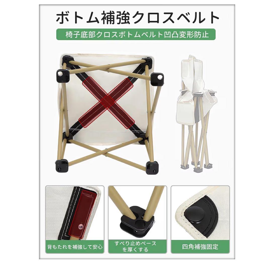 訳あり‼️ 【5点セット】アウトドア テーブル チェアセット超軽量折り畳み 収納付