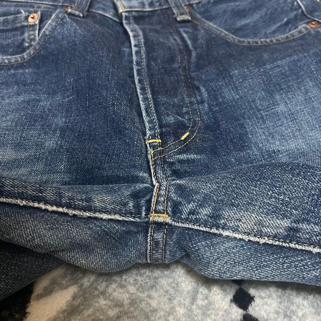Levi'sリーバイス503BデニムGパンW28L34濃紺ビッグEジーンズパンツ