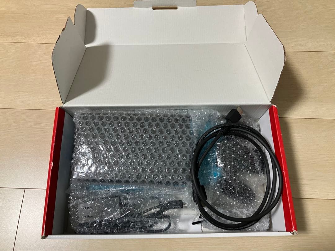 【ジャンク/液晶】Nintendo Switch 本体 青/緑 箱付 付属品完備