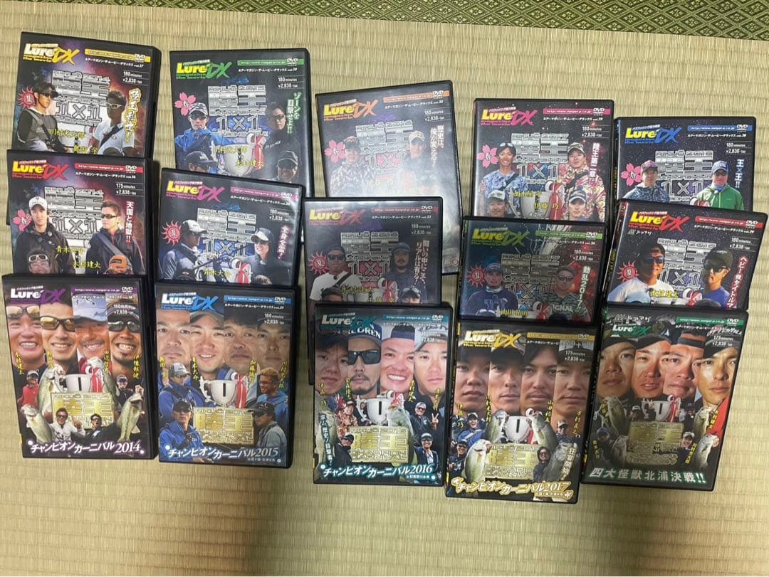 ルアーマガジン 陸王DVDその他 49枚セット