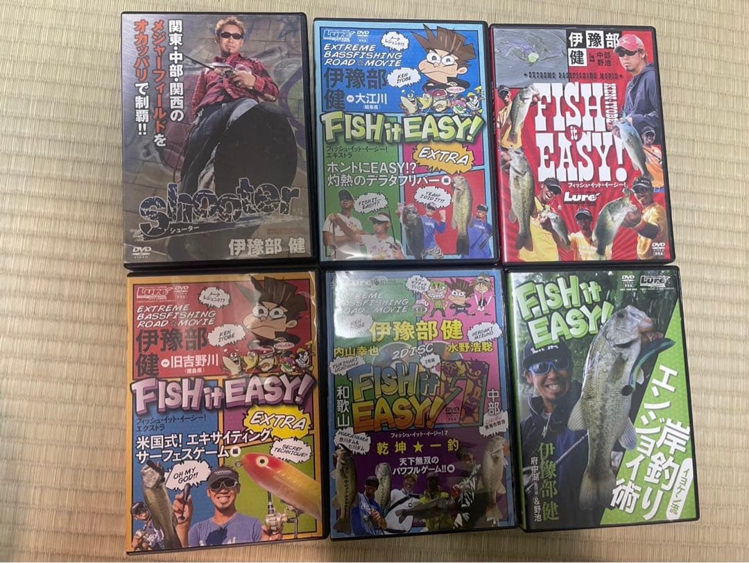 ルアーマガジン 陸王DVDその他 49枚セット