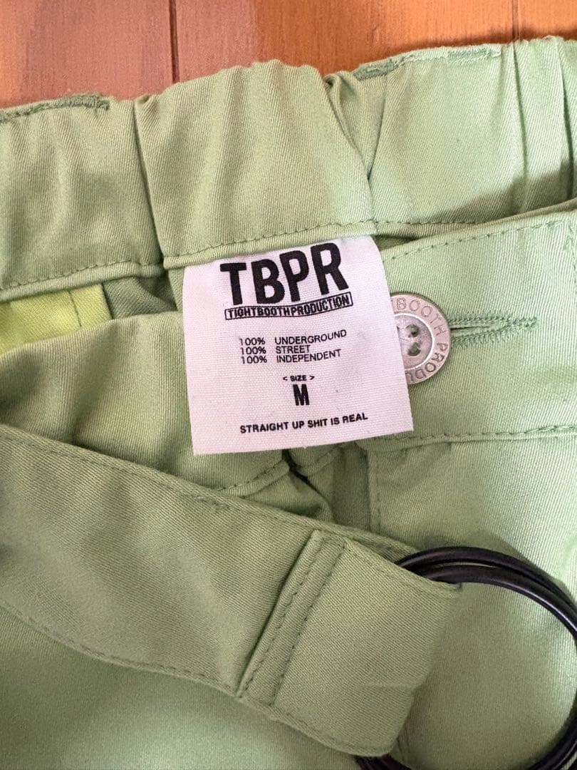TBPR ライトグリーン Mサイズ パンツ