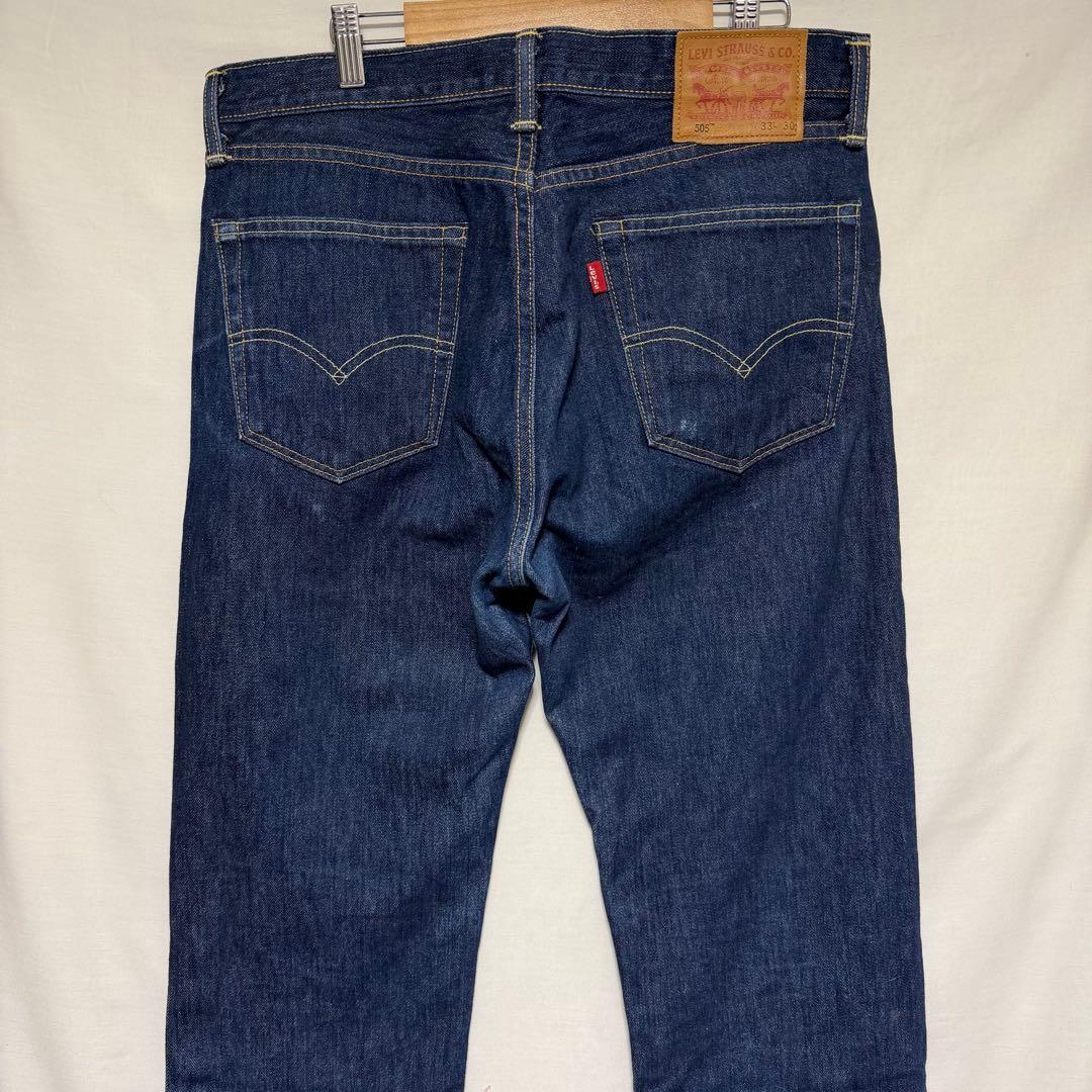 Levi's 505 White oak usa製 濃紺 W33 L30