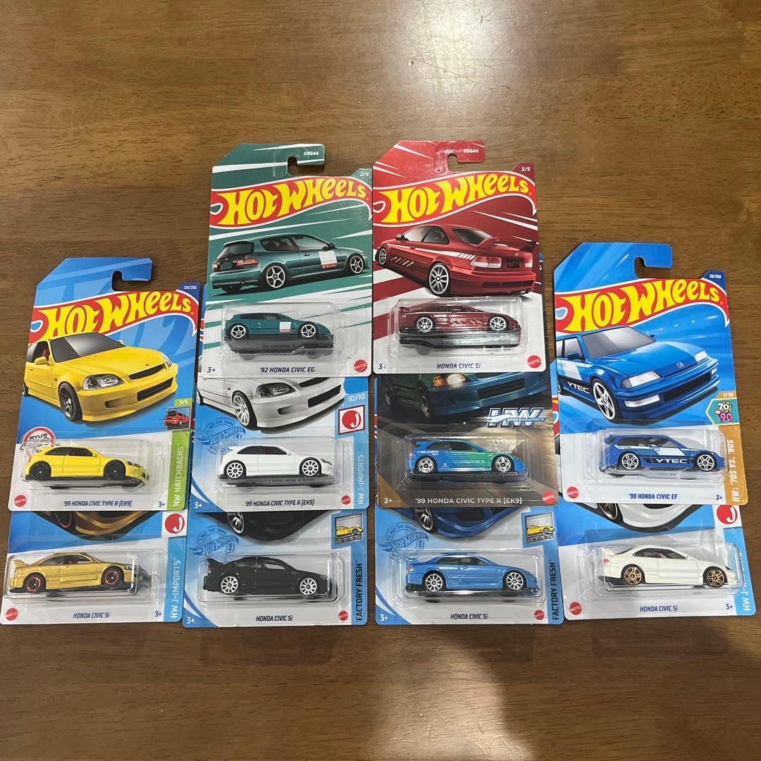 ホットウィール ホンダ・シビック10台セット