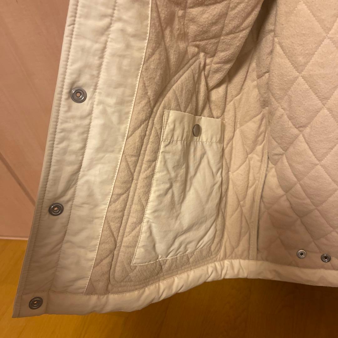 DIESEL アイボリーキルティングジャケット