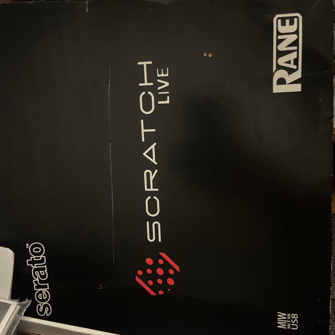 スクラッチライブ　Rane Serato Scratch Live 本体