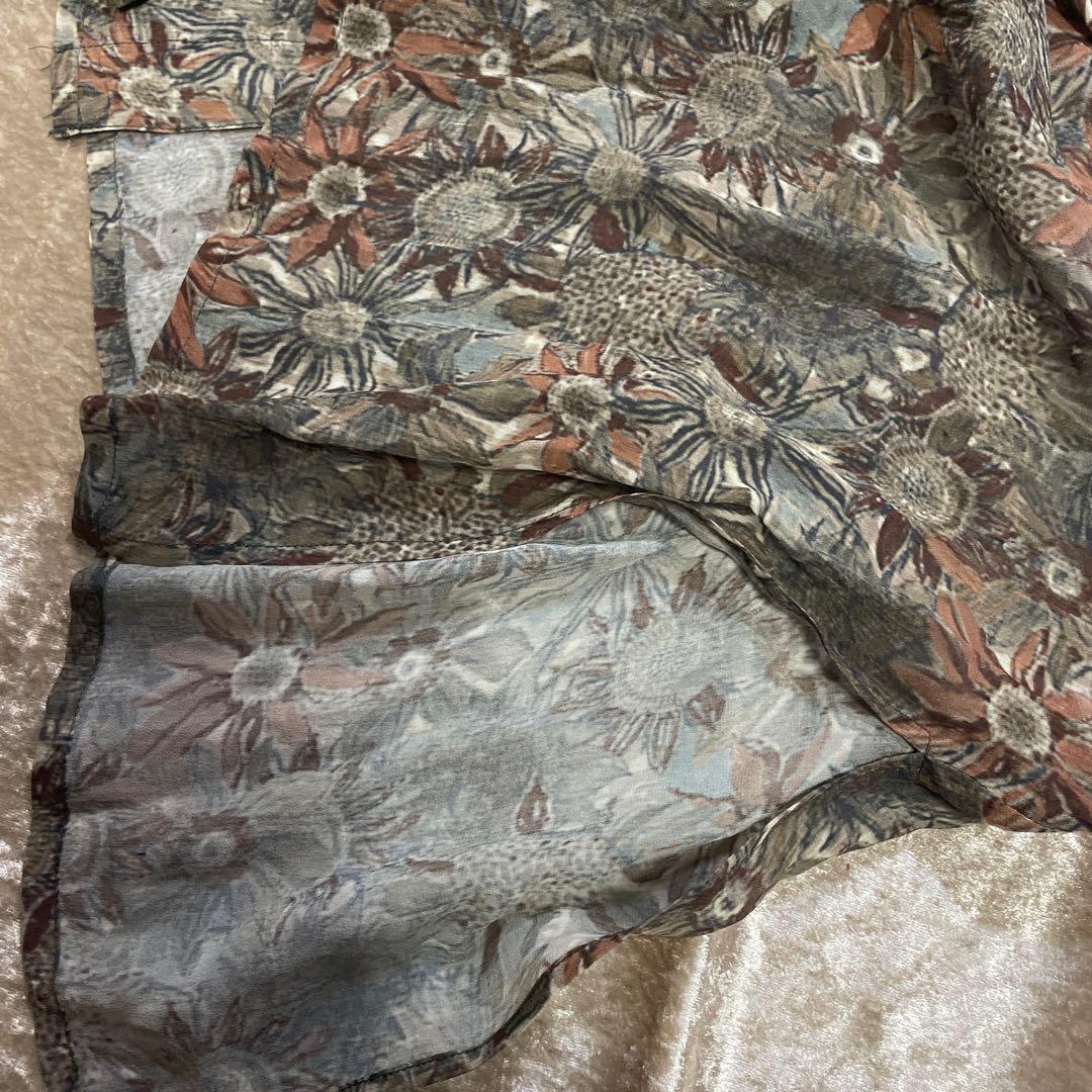 【新品未使用】ナカハネインターナショナルHealthy シルクロングブラウスLL