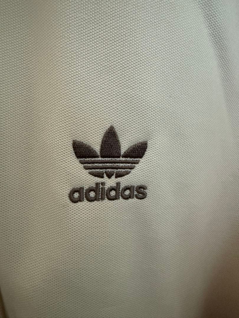 adidas originals トラックジャケット M ベージュ×ブラウン
