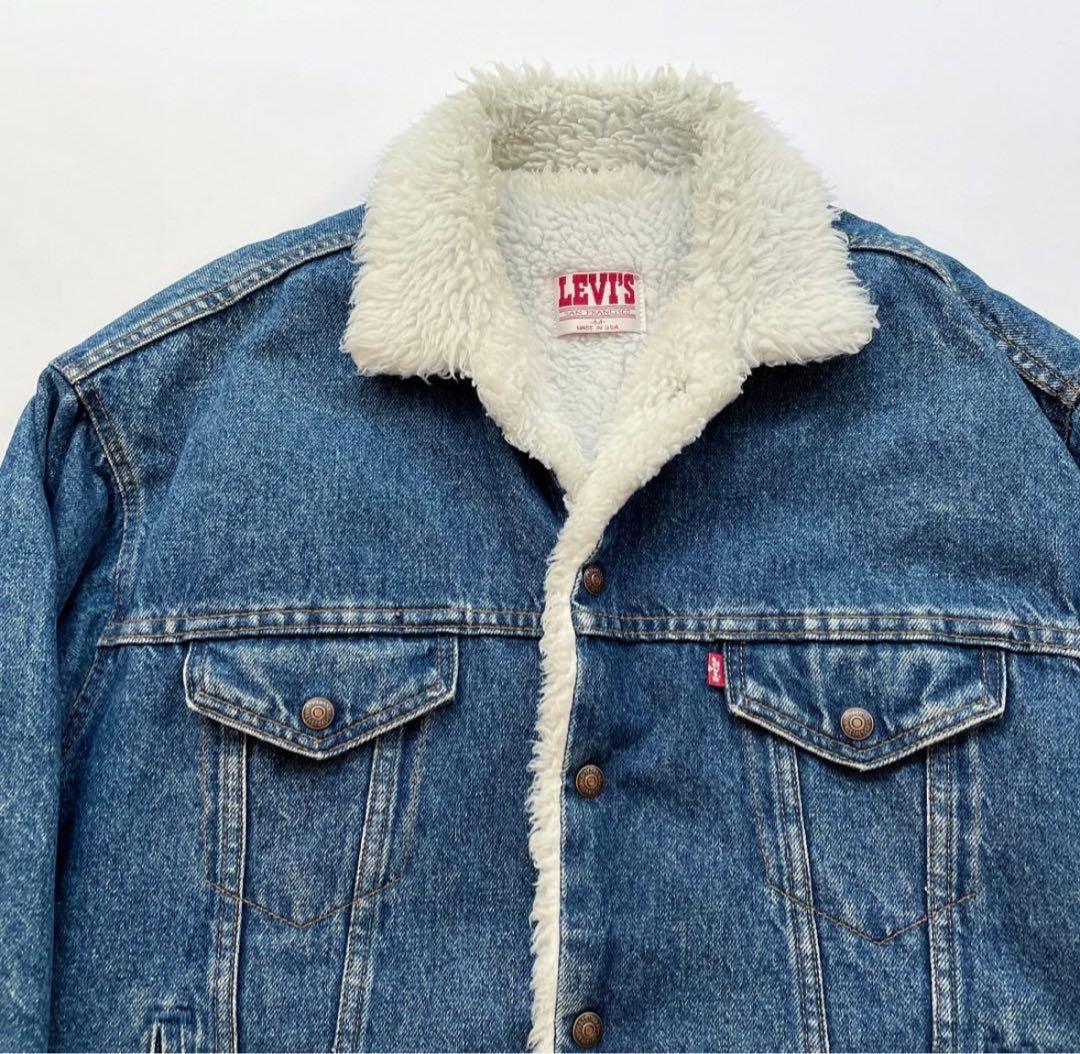 80s 90s USA製 Levi's リーバイス 70609 ボアジャケット