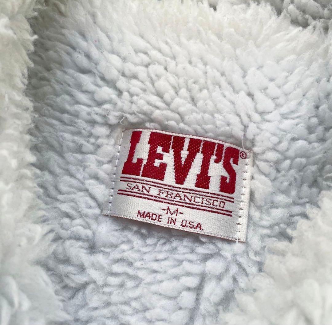 80s 90s USA製 Levi's リーバイス 70609 ボアジャケット