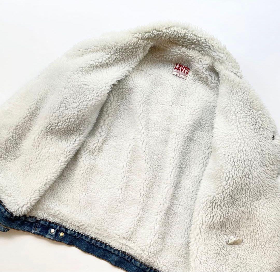 80s 90s USA製 Levi's リーバイス 70609 ボアジャケット