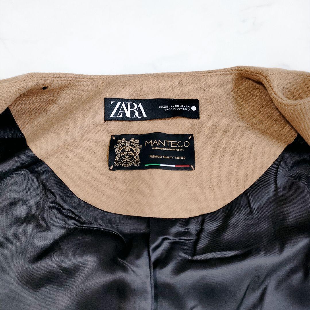 【こうちゃん】✨ZARA × MANTECO ポンチョ ケープコート