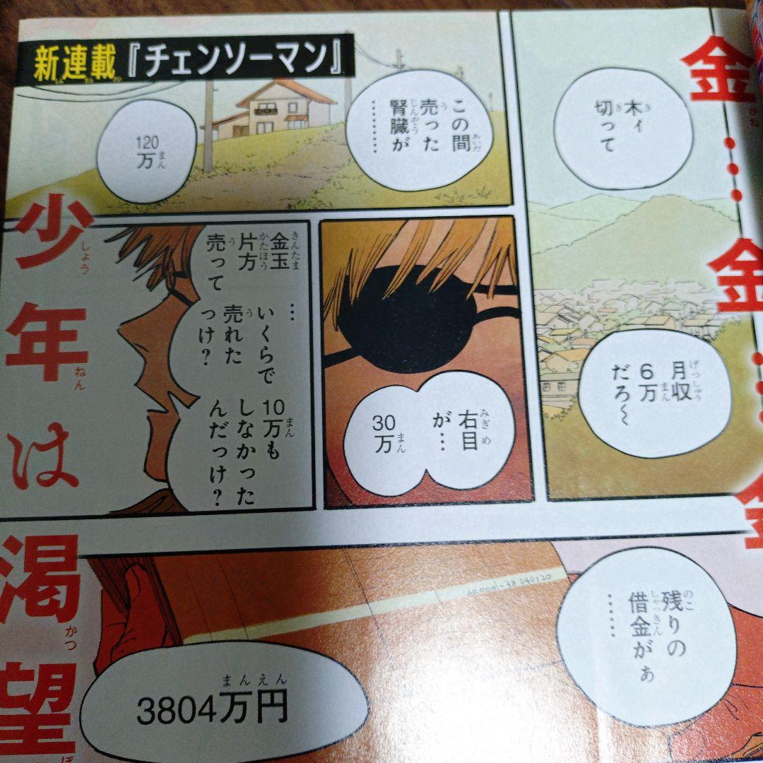 週刊少年ジャンプ 2019年 1号 チェンソーマン 新連載