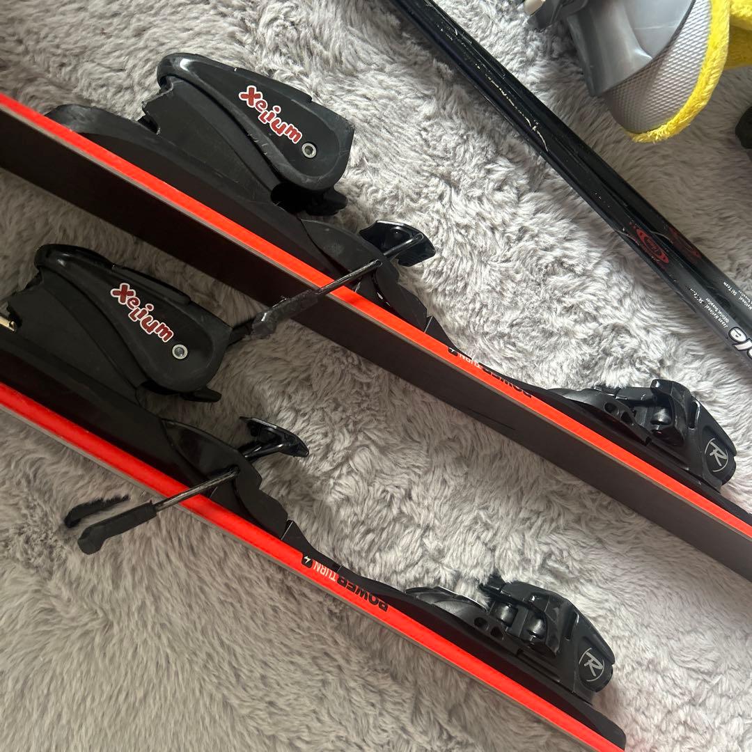 ROSSIGNOL HERO スキーセット　スキー板、ブーツ共にケース付き