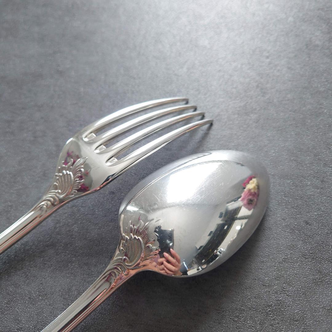 美品 クリストフル マルリー テーブルサイズ 3点