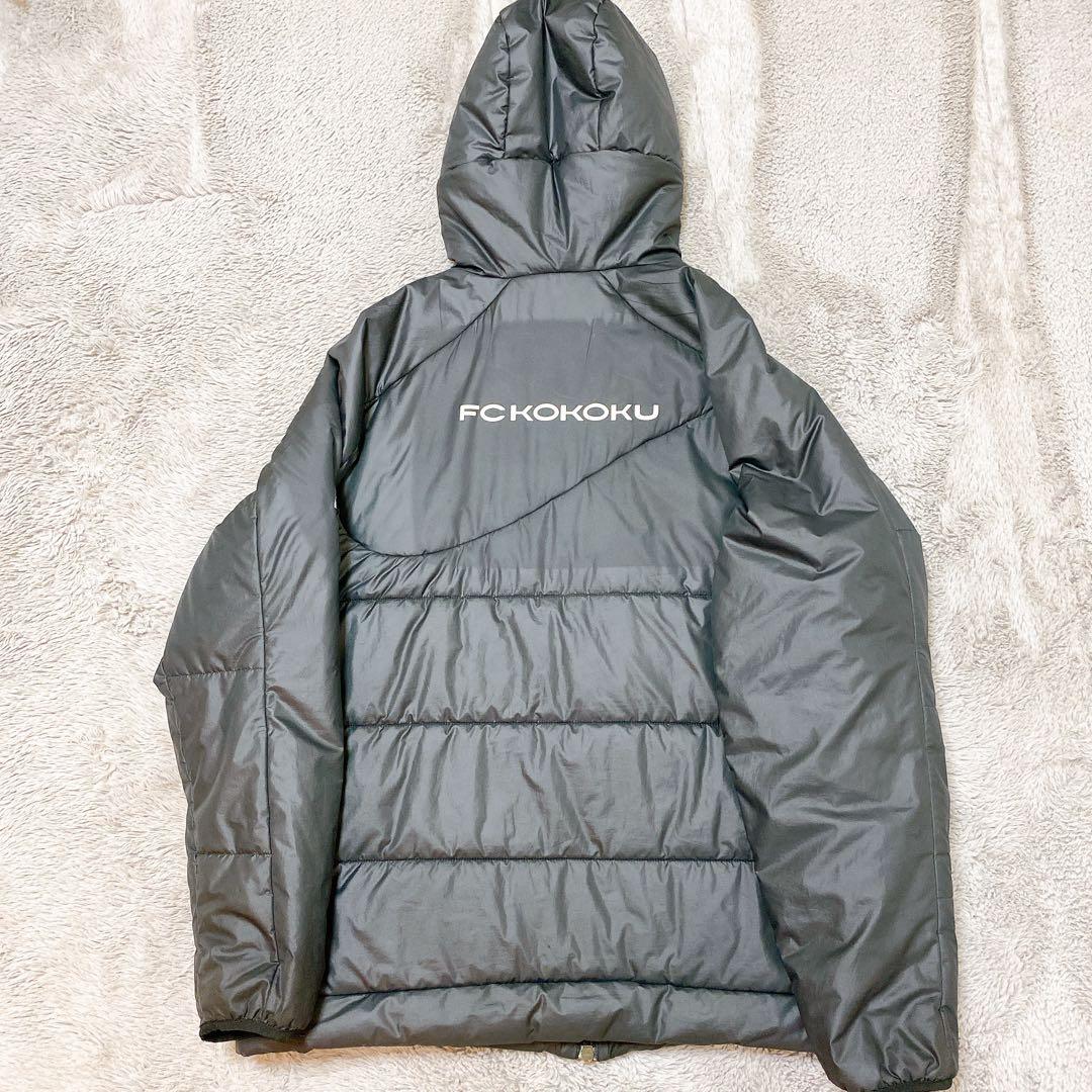興国サッカー NIKE サッカー 中綿ジャケット フード付 XXL ベンチコート