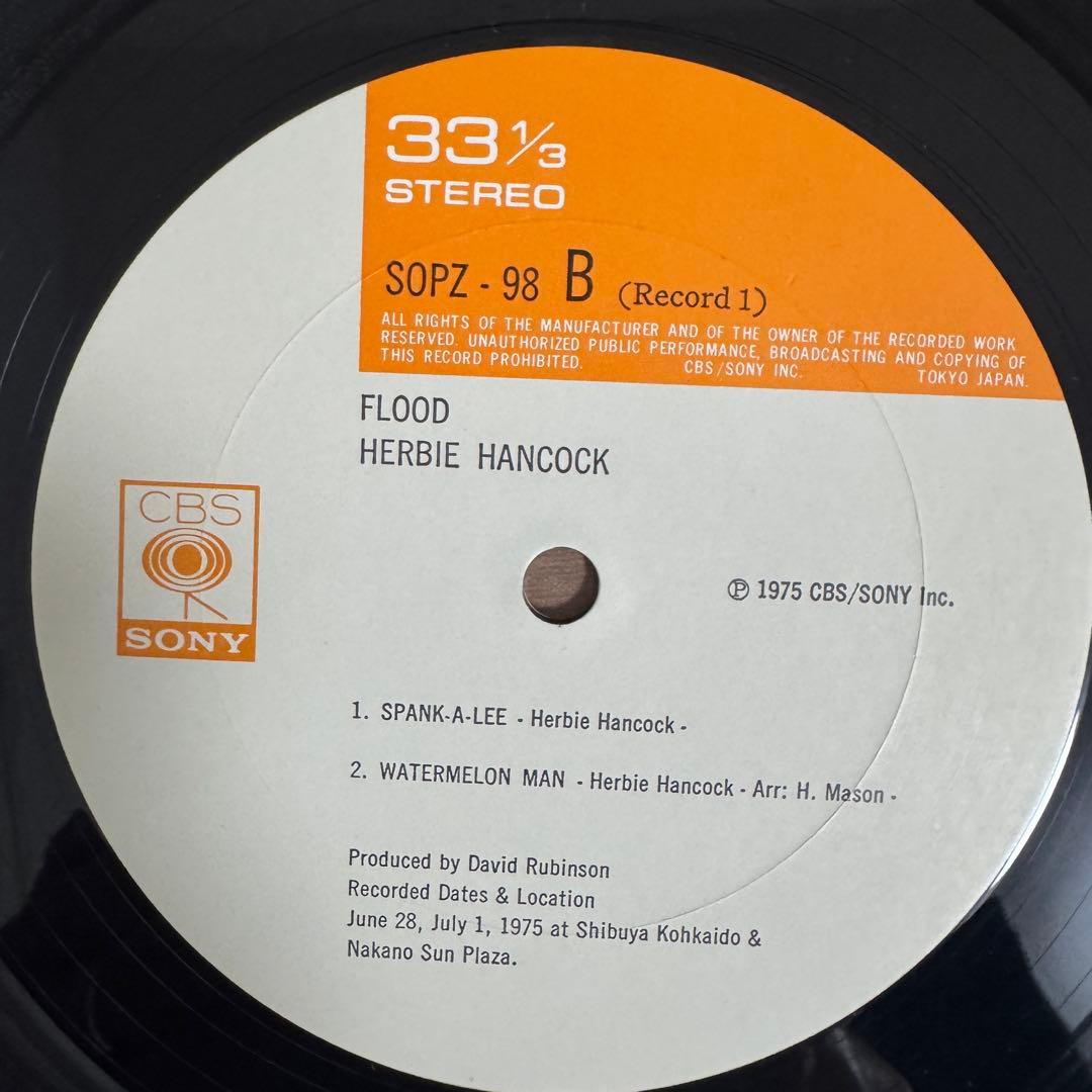 HERBIE HANCOCK / 洪水 FLOOD