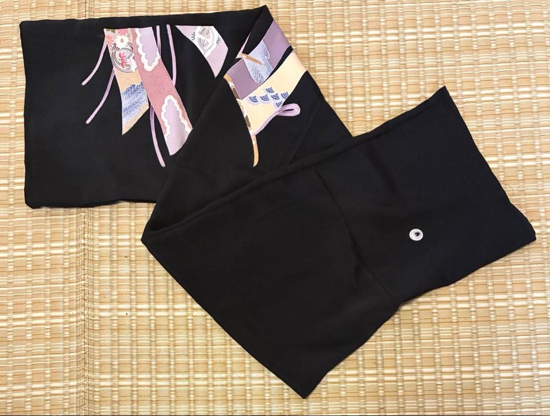 レ*️様 着物　留袖　リメイク　ロングワンピース　マーガレット風ストール　セット