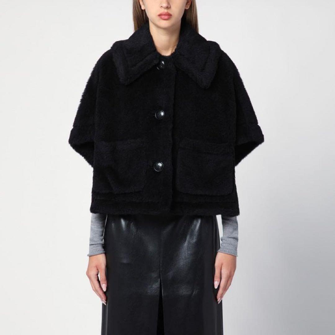 maxmara マックスマーラ　テディベア　ポンチョコート　NEWTERZO