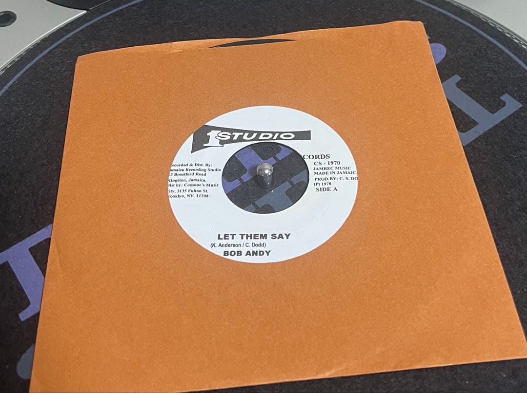 洋楽 BOB ANDY / LET THEM SAY