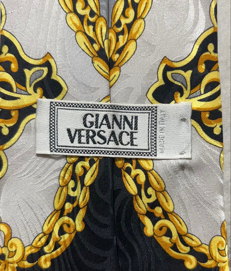 GIANNI VERSACE ネクタイ バロック 総柄