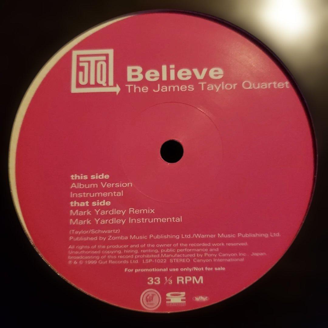 THE JAMES TAYLOR QUARTET 国内プロモ 非売品