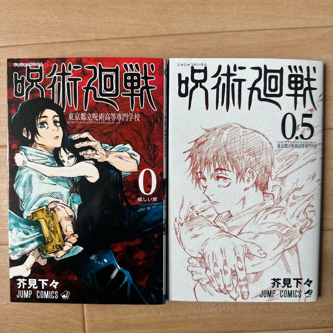 呪術廻戦　0〜23巻&小説まとめ売り　⭐️貴重な０.5巻付き⭐️
