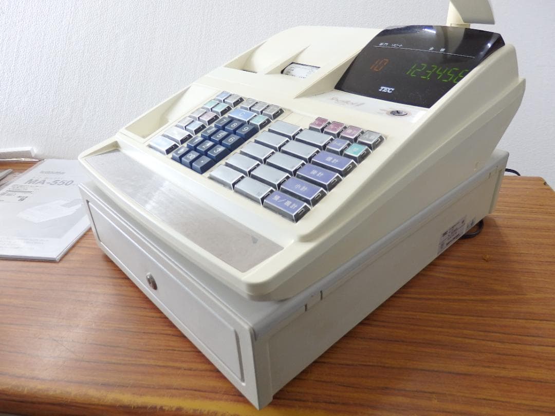 8120 設定無料 10部門 MA-550 東芝テック 軽減税率 レジスター