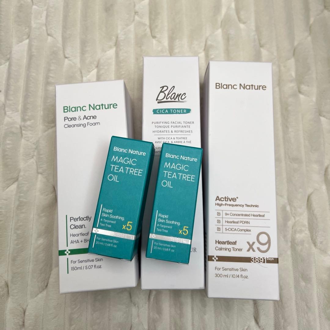 blanc スキンケアセット ティーツリーオイル ブラン