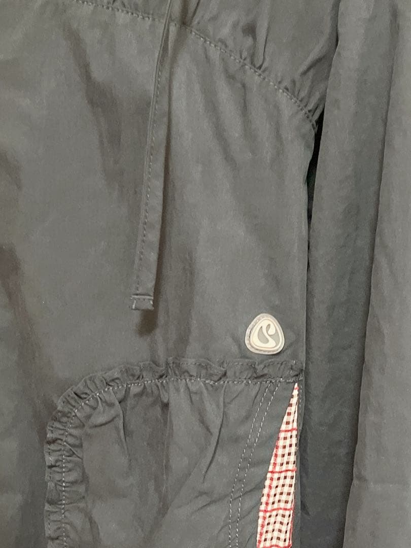 coyseioリバーシブルネイビーチェックジャケット