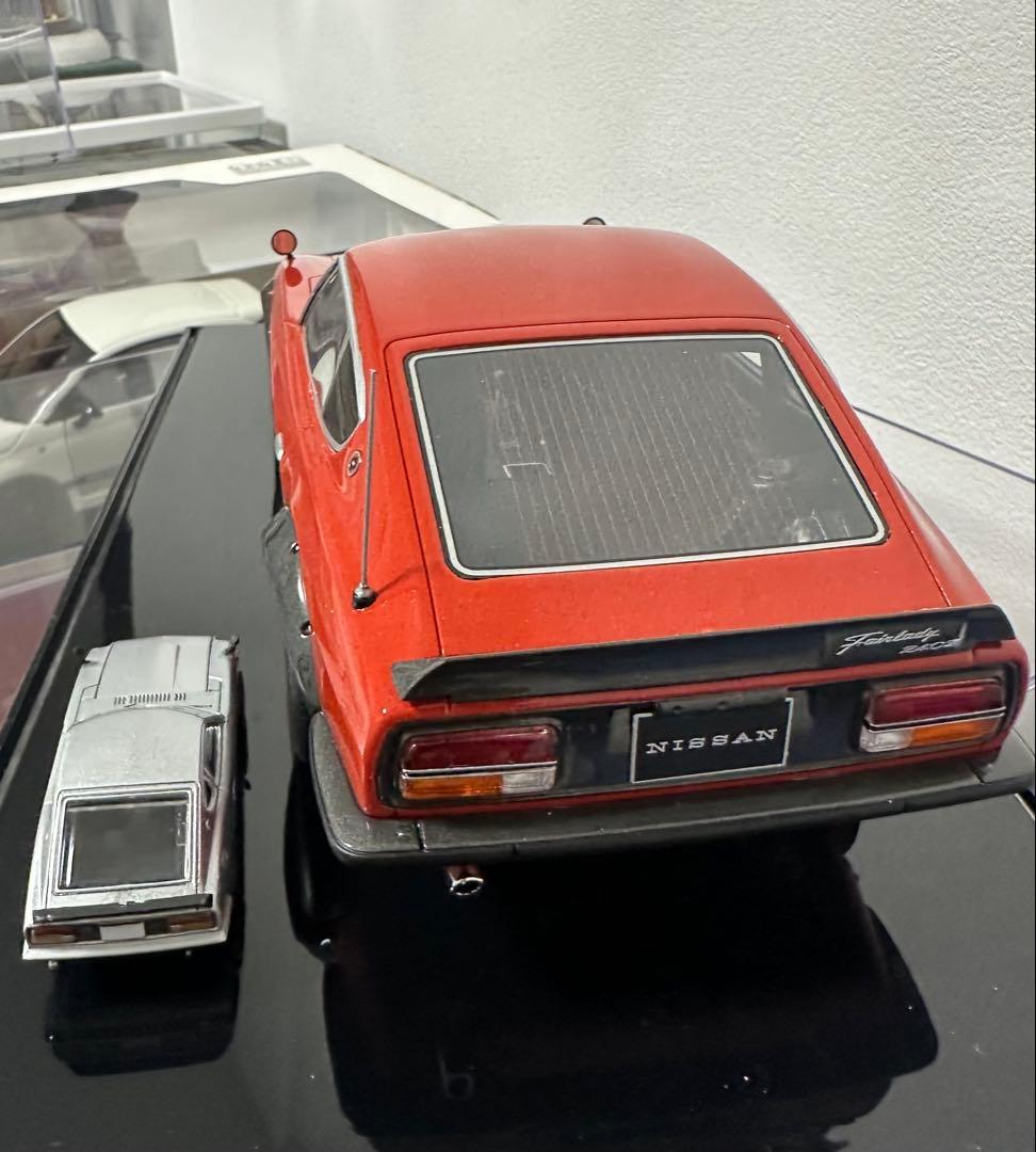 l*l様 京商Nissan Fairlady 240Z ミニカー 1/18 レッ