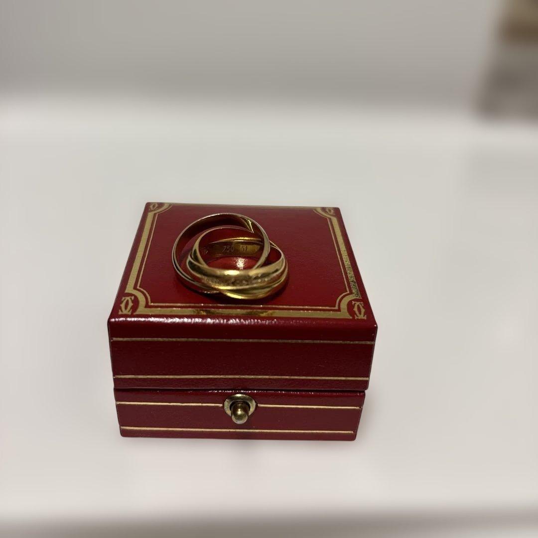 【正規品・証明書付】Cartier トリニティリング