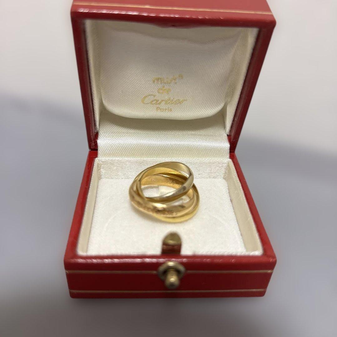 【正規品・証明書付】Cartier トリニティリング