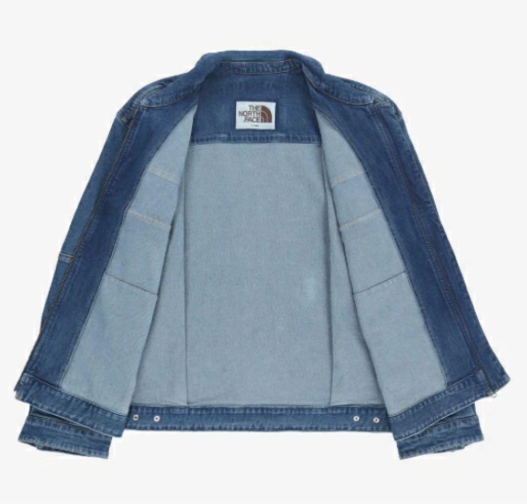 ノースフェイス　デニムジャケット　デニム　ジャケット　XL 紺　限定　新品