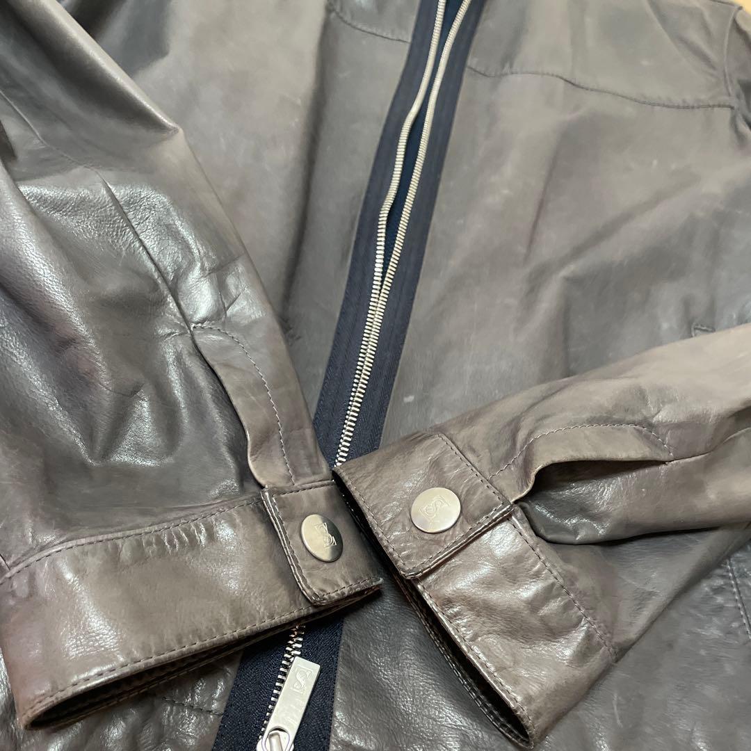 Zegna Sport レザージャケット　牛革