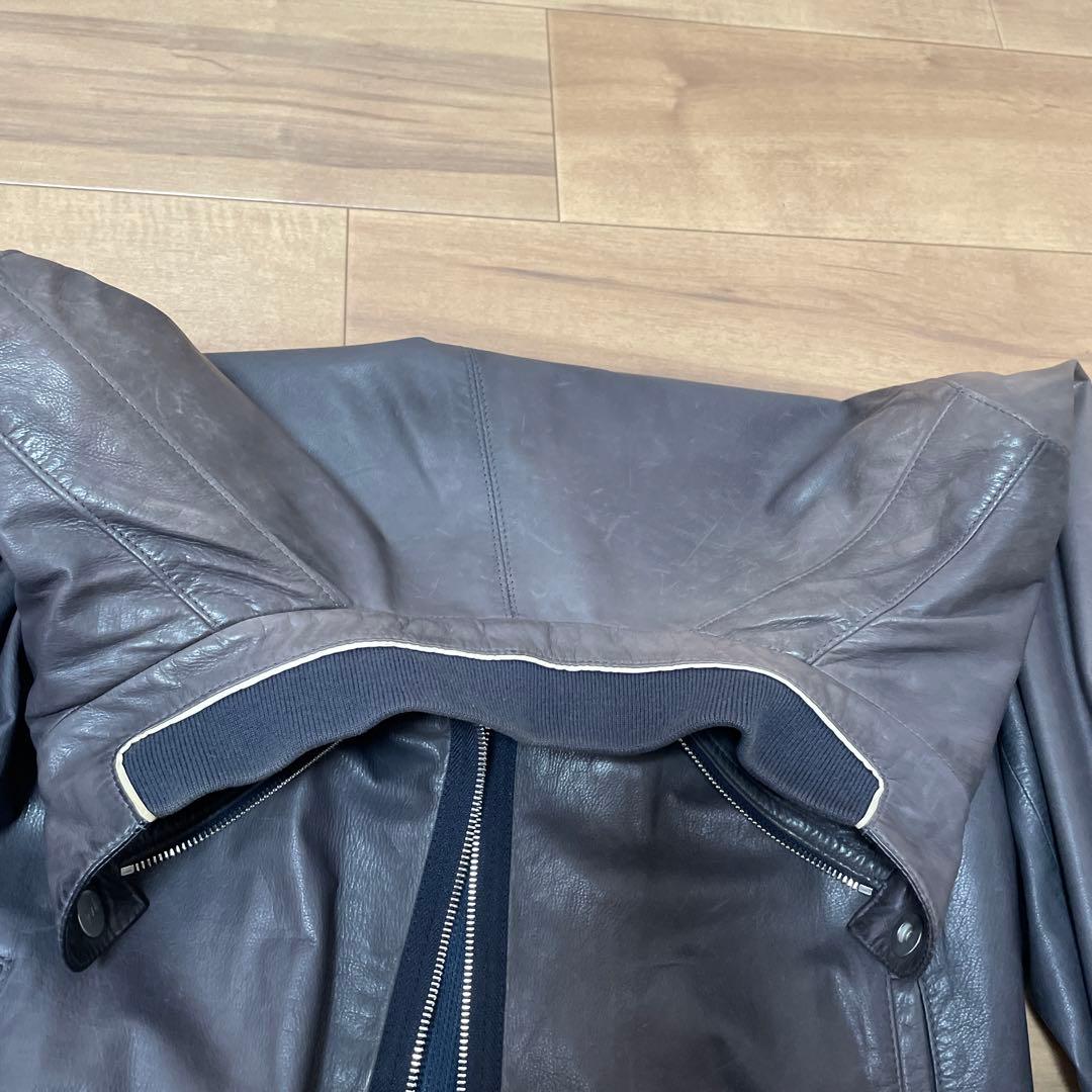 Zegna Sport レザージャケット　牛革