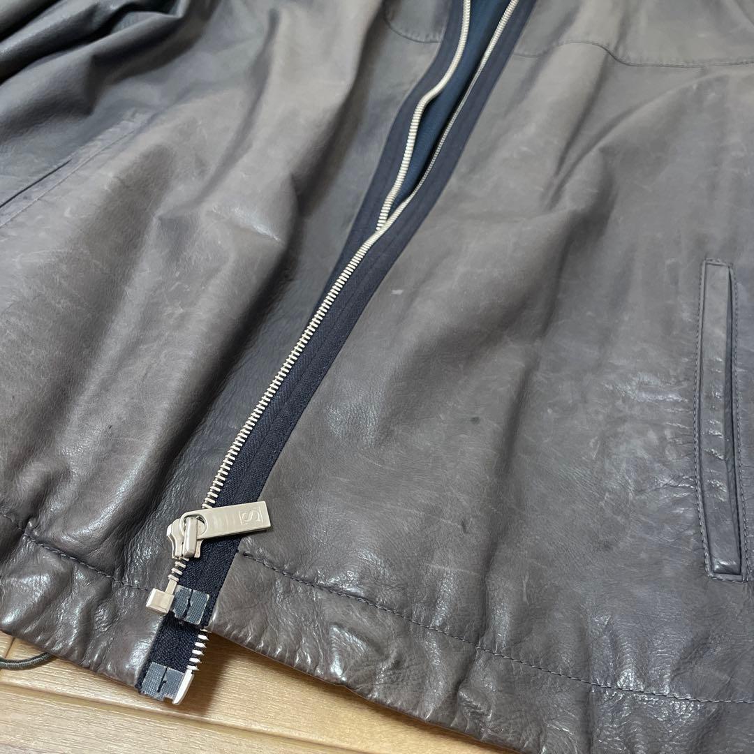 Zegna Sport レザージャケット　牛革