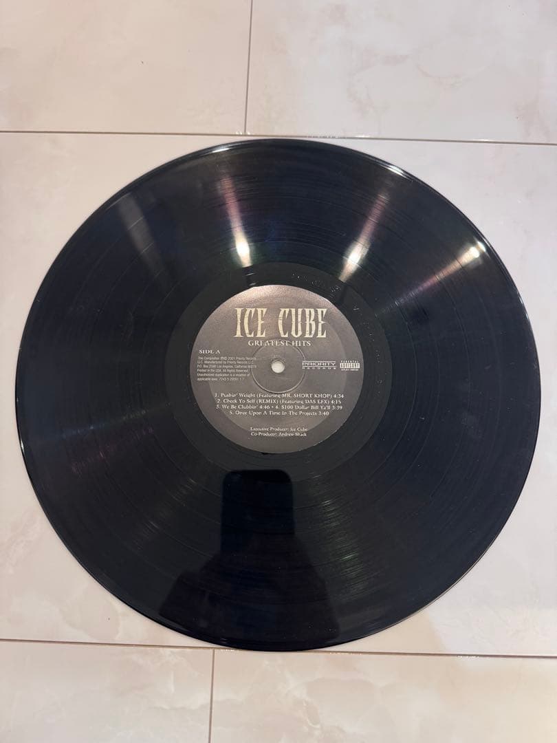 ICE CUBE Greatest Hits 2LP レコード シュリンク付