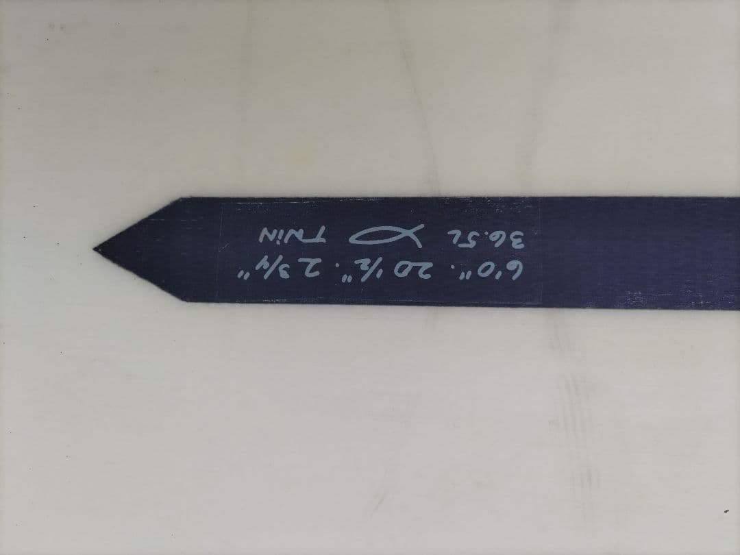 アルメリックサーフボードFISH 6'0\" 36.5L
