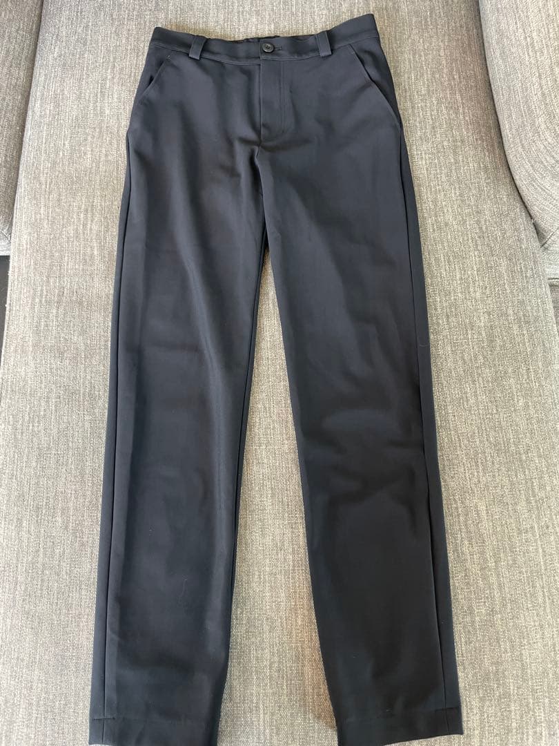 【新品　完売品】 monzee ストレッチパンツ　レディース　ブラックM