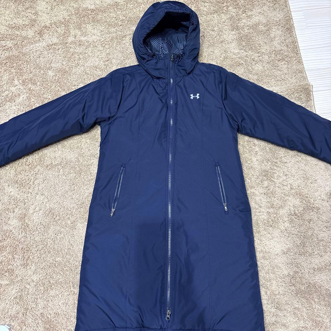 Under Armour ColdGear ジャケット S ネイビーベンチコート