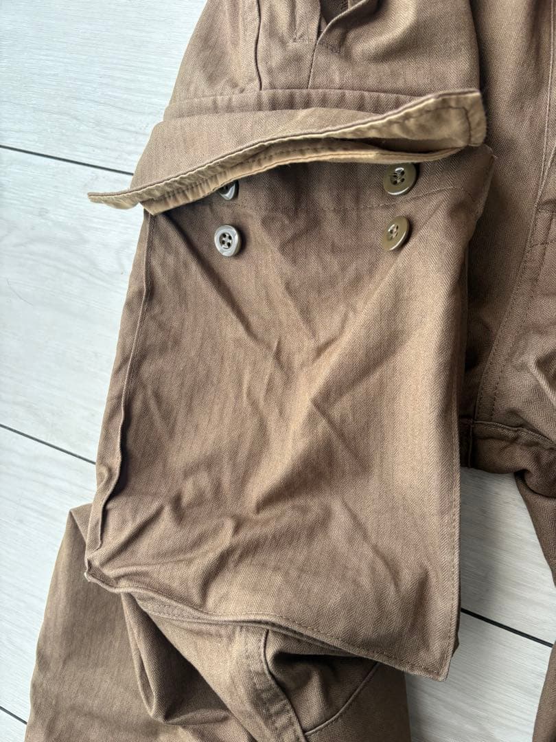 WAIPER M-47後期型CARGO PANTS ブラウン