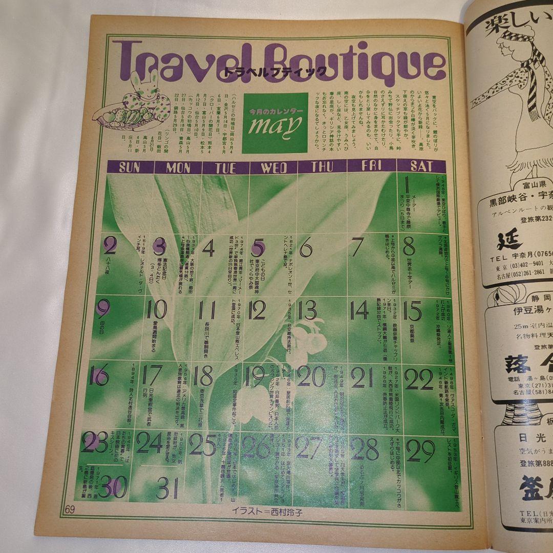 【希少①】初期 るるぶ RURUBU 1976年5月 通巻16号 昭和レトロ