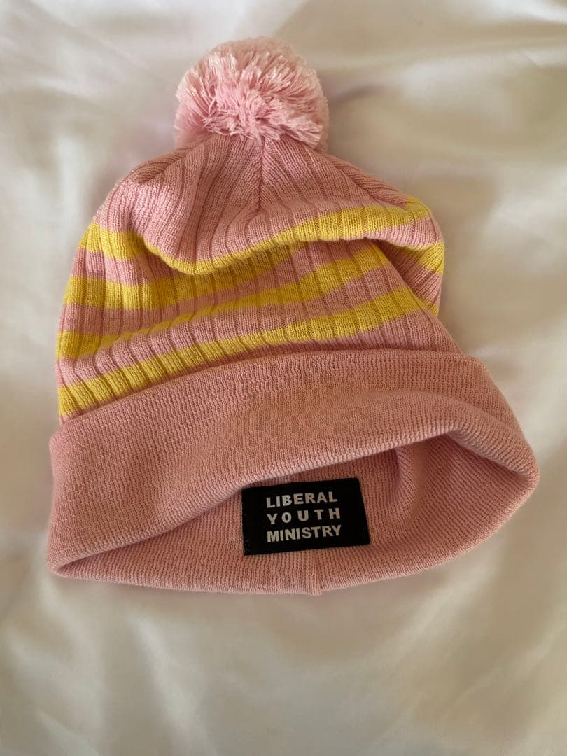 LIBERAL YOUTH MINISTRY BEANIE ビーニー ピンク