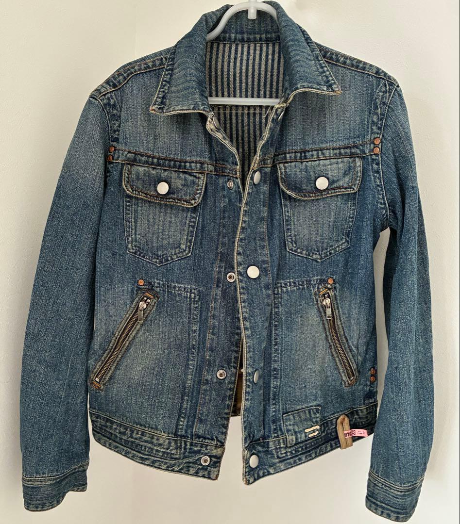 DIESEL・美品・リバーシブルデニムジャケット
