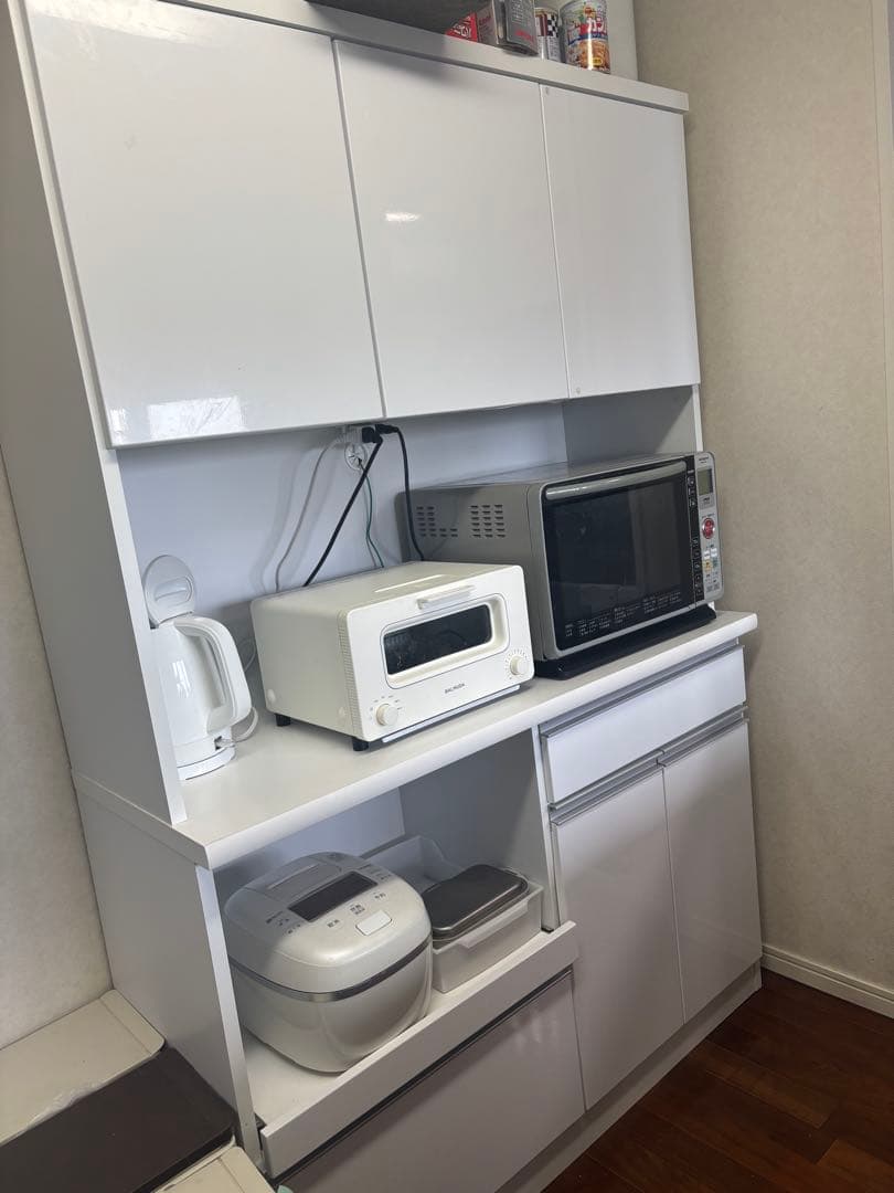【美品】食器棚2024年購入 使用期間約1年