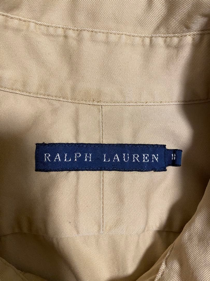 Ralph Lauren ベージュ シャツワンピース
