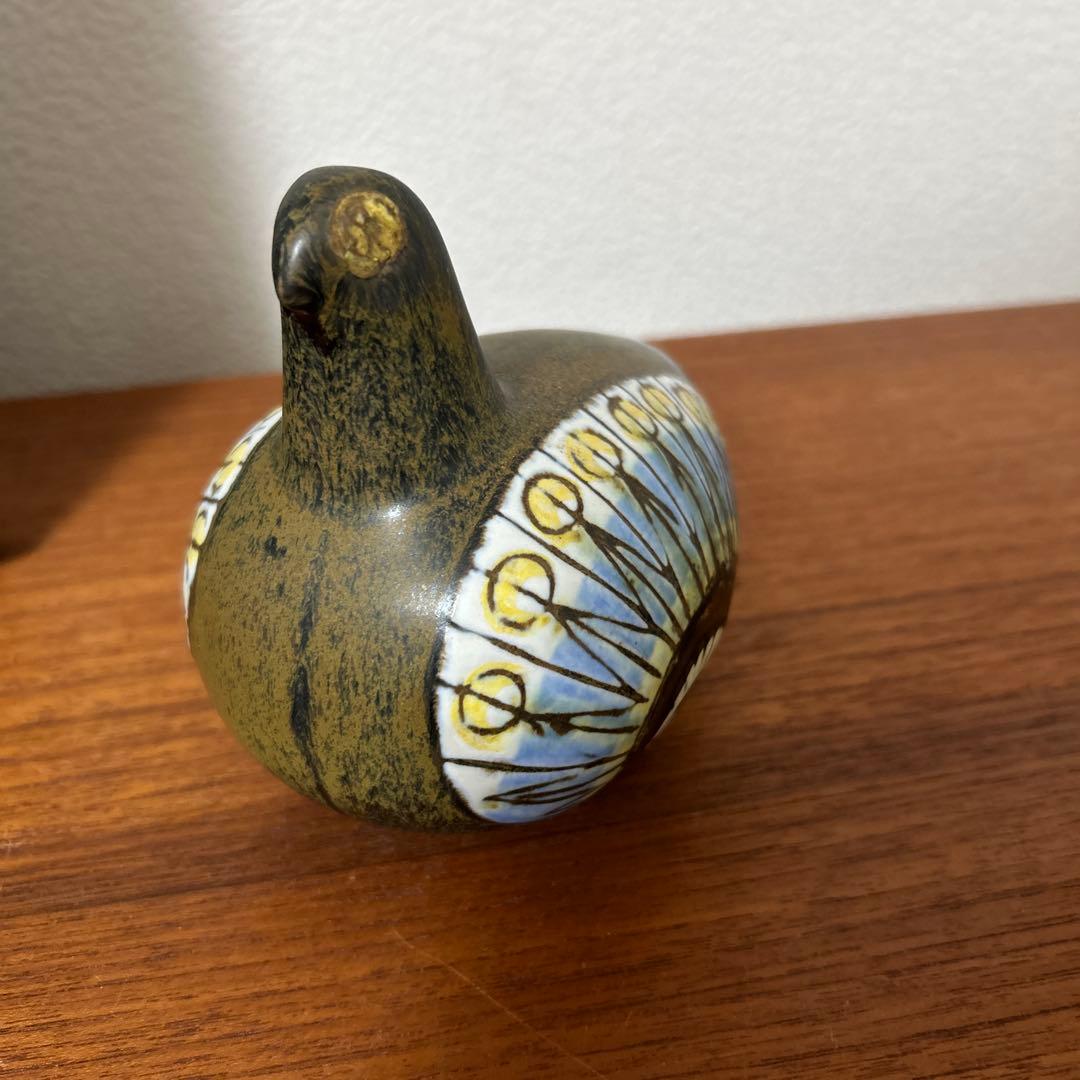 リサラーソン　鳥の置物 約10cm