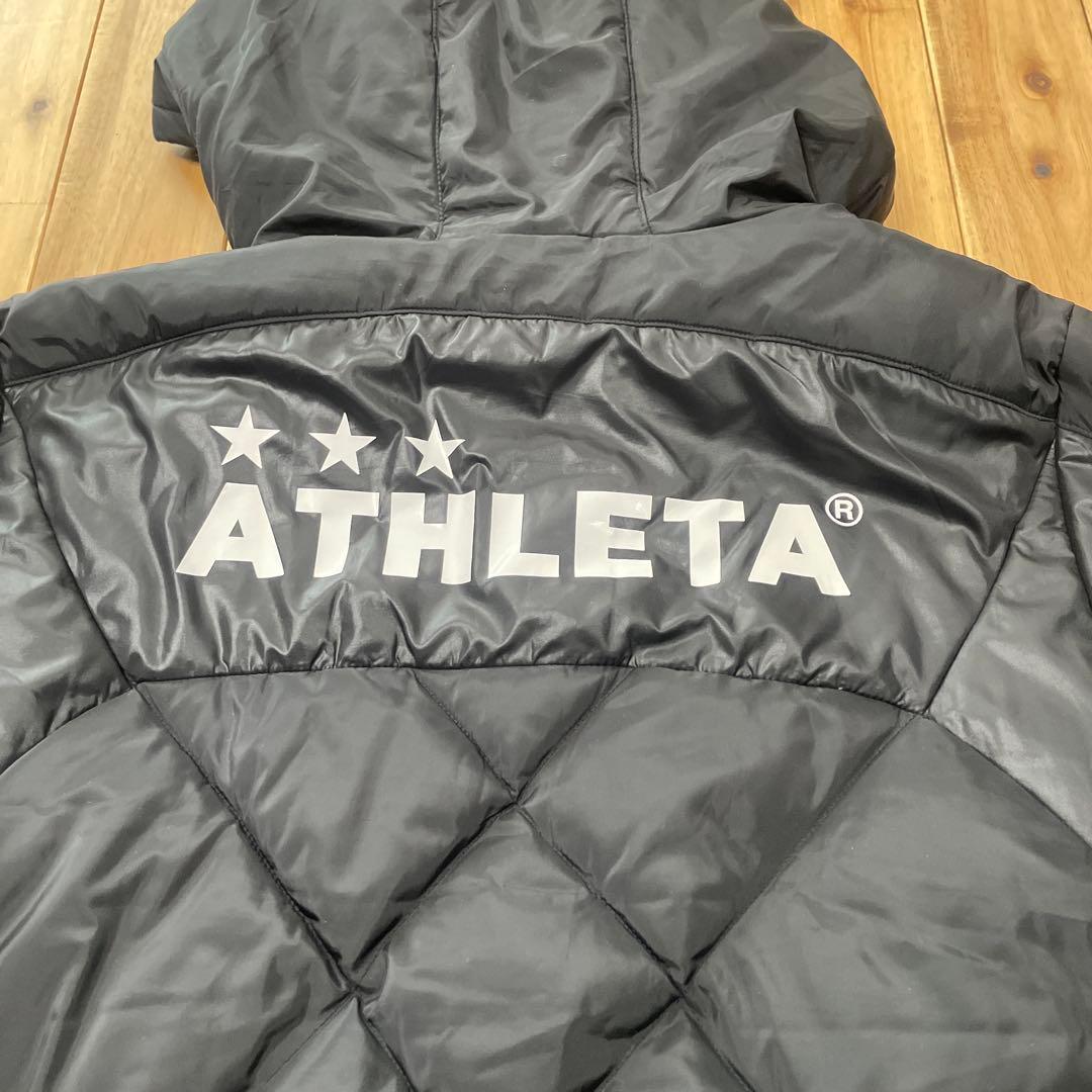 ATHLETA ベンチコート ブラック 160センチ