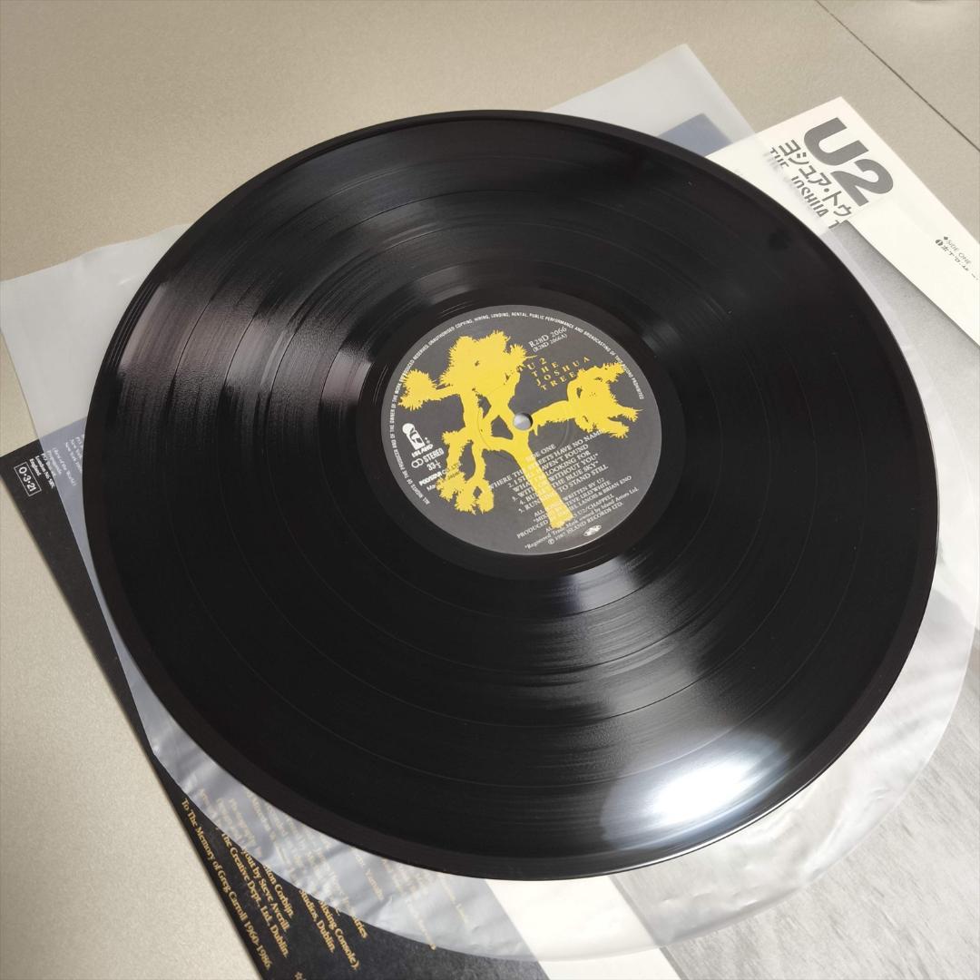 美盤 レア U2 The Joshua Tree LP ヨシュア・トゥリー